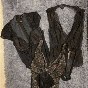 3 Victoria Secret bodysuits (NEW!)